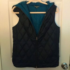 L.L. Bean Down Vest, size Medium